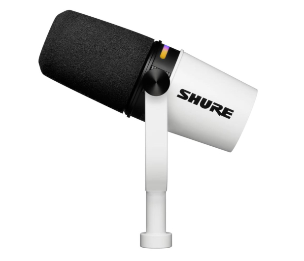SHURE MV7+ K Biały 010-03-663 - 1248583 - zdjęcie 2